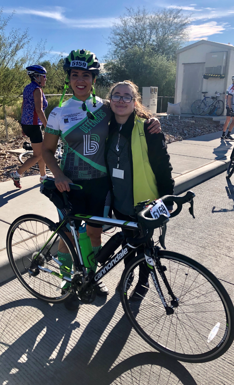 Welcome new rider Ameera Aladimi, riding in El Tour de Tucson 2019 and fundraising for Big Brothers Big Sisters!